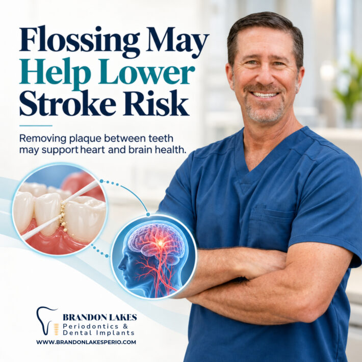 Flossing May Help Lower Stroke Risk 5 BrandonLakes Blog FlossingLowerStrokeRisk