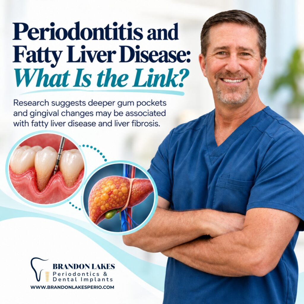 Periodontitis and Fatty Liver Disease: What Is the Link?